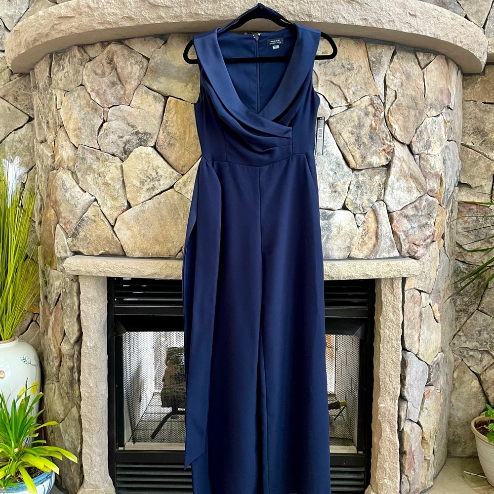 Navy Tahari Jumpsuit